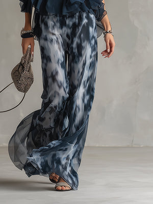 The Colette Printed Chiffon Set