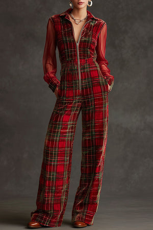 The Hélouise Velvet Jumpsuit