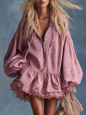The Marine Suede Mini Dress