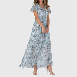 Wrap Midi Dress