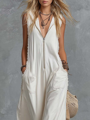 The Gracile Cotton Jumpsuit