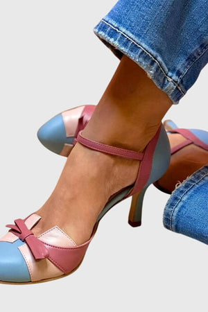 Open-Toe Heeled Sandals