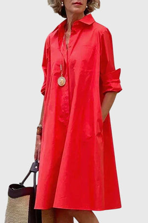 Relaxed Dress With Pockets
