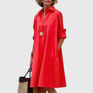 Relaxed Dress With Pockets