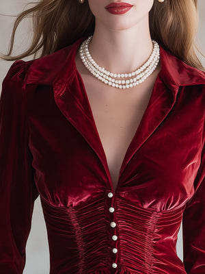 The Émilienne Velvet Shirt