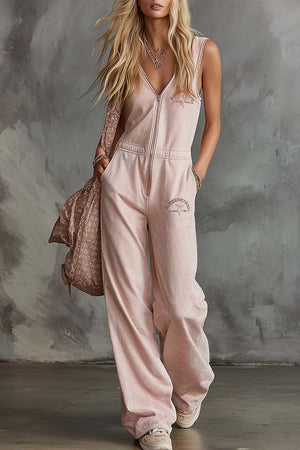 The Gwenn Cotton Linen Jumpsuit