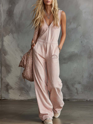 The Gwenn Cotton Linen Jumpsuit