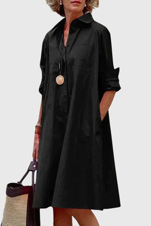 Relaxed Dress With Pockets