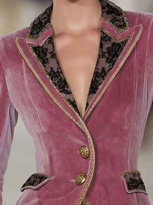 The Julie Velvet Blazer