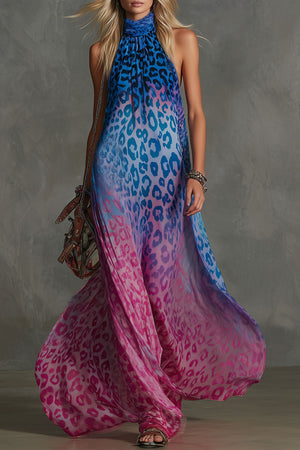 The Coline Chiffon Maxi Dress