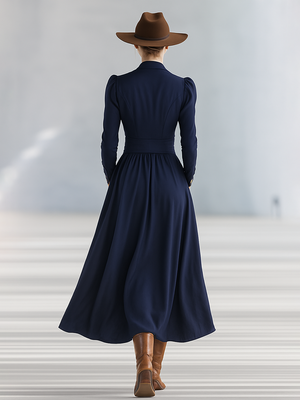 The Ysabeau Cotton Linen Maxi Dress