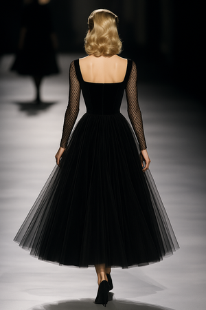 The Léopoldine Mesh Maxi Dress