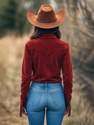 The Édmée Suede Shirt
