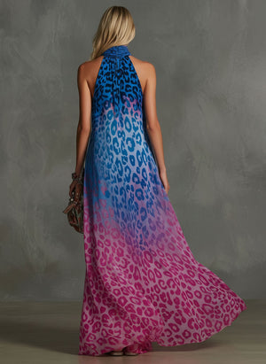 The Coline Chiffon Maxi Dress