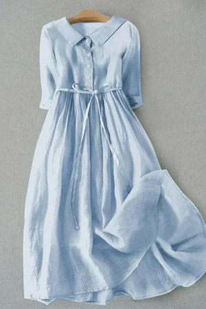 Tie-Waist Maxi Dress