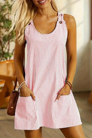 Striped Mini Dress