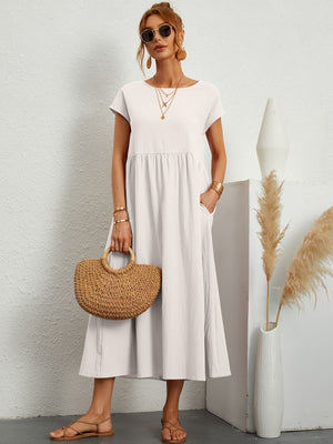Smocked Maxi Dress