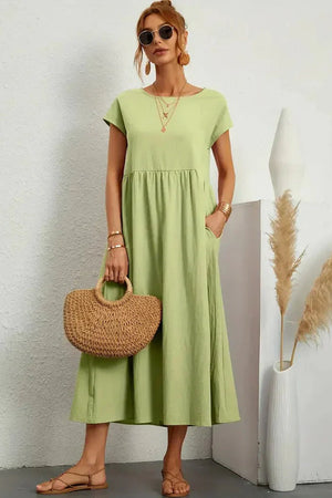 Smocked Maxi Dress