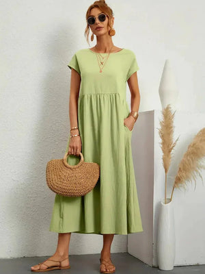 Smocked Maxi Dress