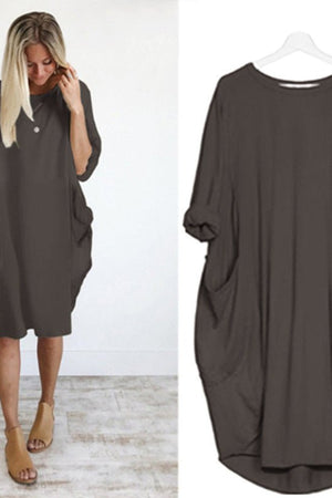 Pocket Midi Dress