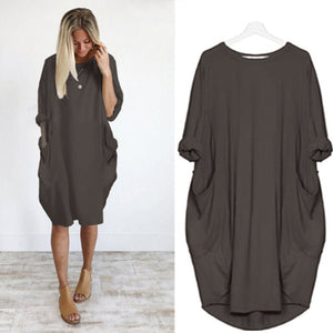 Pocket Midi Dress