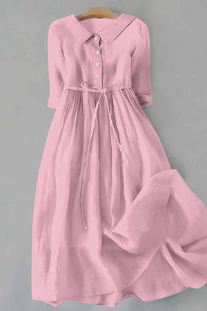 Tie-Waist Maxi Dress
