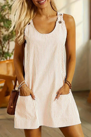Striped Mini Dress
