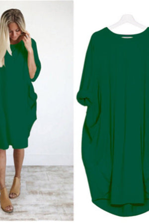 Pocket Midi Dress
