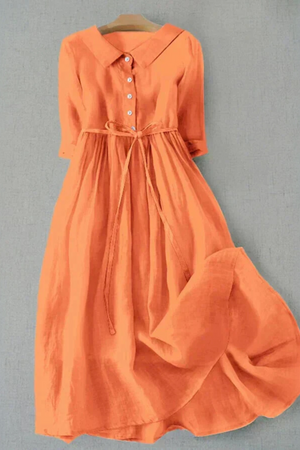 Tie-Waist Maxi Dress