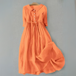 Tie-Waist Maxi Dress