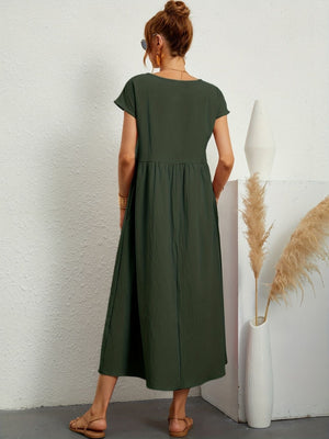 Smocked Maxi Dress
