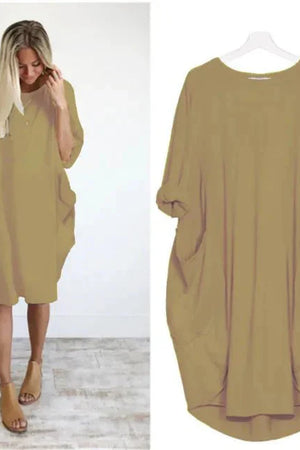 Pocket Midi Dress