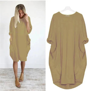 Pocket Midi Dress