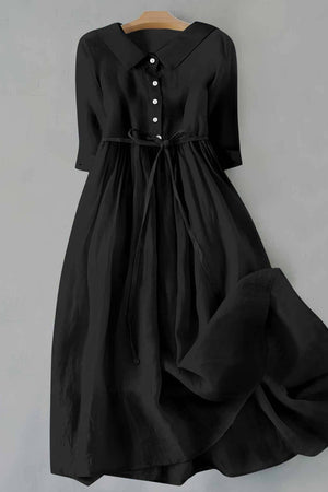 Tie-Waist Maxi Dress