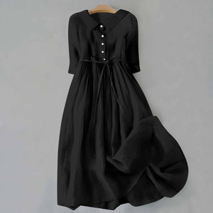 Tie-Waist Maxi Dress