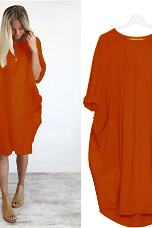Pocket Midi Dress