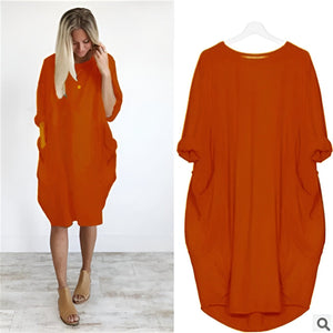 Pocket Midi Dress