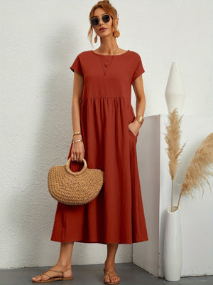 Smocked Maxi Dress