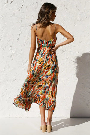 Floral Cami Midi Dress