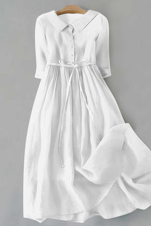 Tie-Waist Maxi Dress
