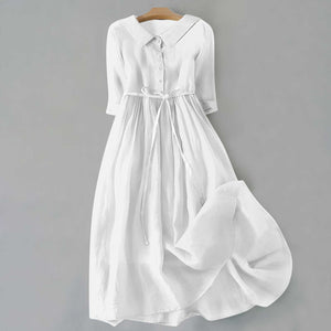 Tie-Waist Maxi Dress