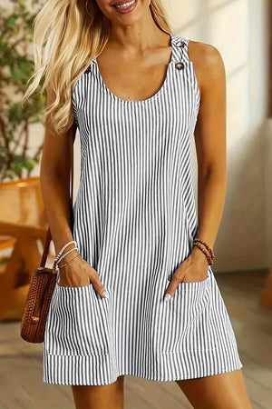 Striped Mini Dress
