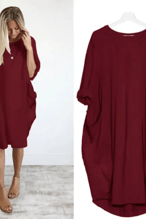 Pocket Midi Dress