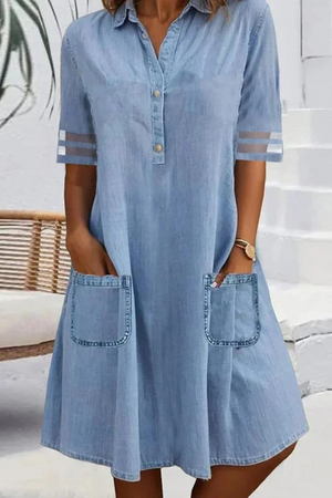 Denim Mini Dress