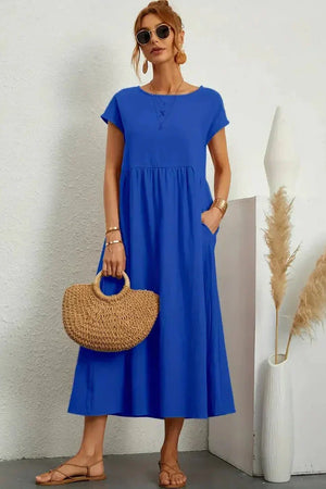 Smocked Maxi Dress