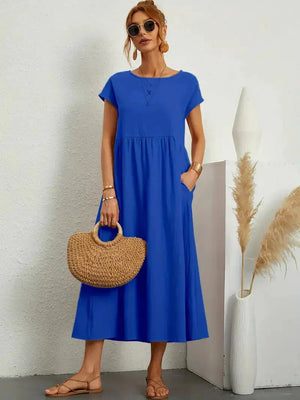 Smocked Maxi Dress