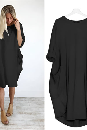 Pocket Midi Dress