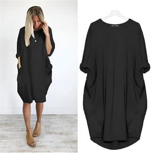 Pocket Midi Dress