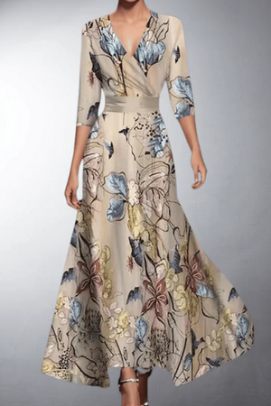 Romantic Floral Maxi Dress