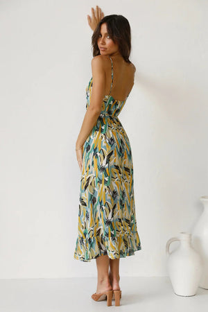 Floral Cami Midi Dress